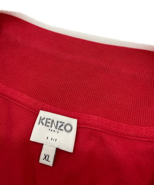 KENZO（ケンゾー）KENZO (ケンゾー) ポロシャツ レッド サイズ:XLの古着・服飾アイテム