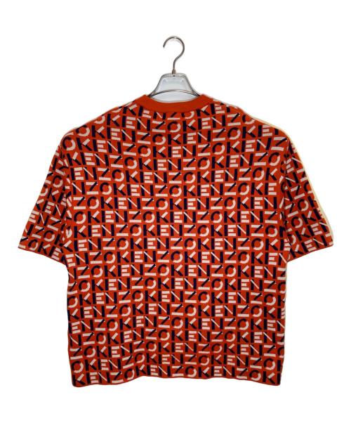 KENZO（ケンゾー）KENZO (ケンゾー) 半袖ロゴニット オレンジ サイズ:Ⅿの古着・服飾アイテム