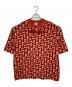 KENZO（ケンゾー）の古着「半袖ロゴニット」｜オレンジ