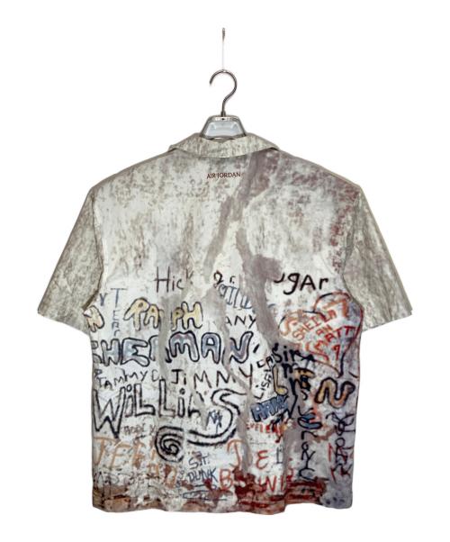 JORDAN（ジョーダン）JORDAN (ジョーダン) M J AIR JDN PG CAMP SHIRT アイボリー サイズ:Lの古着・服飾アイテム