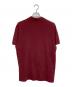MAISON KITSUNE (メゾンキツネ) フォックスヘッドパッチポロシャツ ボルドー サイズ:L：5000円