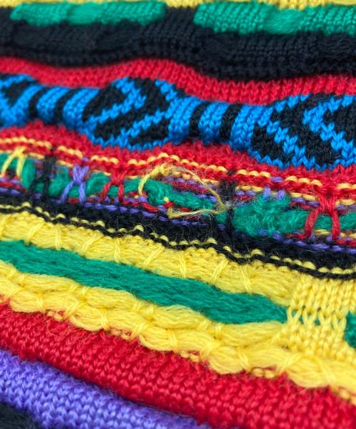 Coogi（クージー）Coogi (クージー) 3Dニット マルチカラー サイズ:SSの古着・服飾アイテム