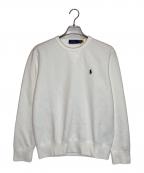 POLO RALPH LAURENポロ・ラルフローレン）の古着「Vガゼットスウェット」｜ホワイト