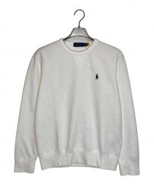 POLO RALPH LAUREN（ポロ・ラルフローレン）の古着「Vガゼットスウェット」｜ホワイト