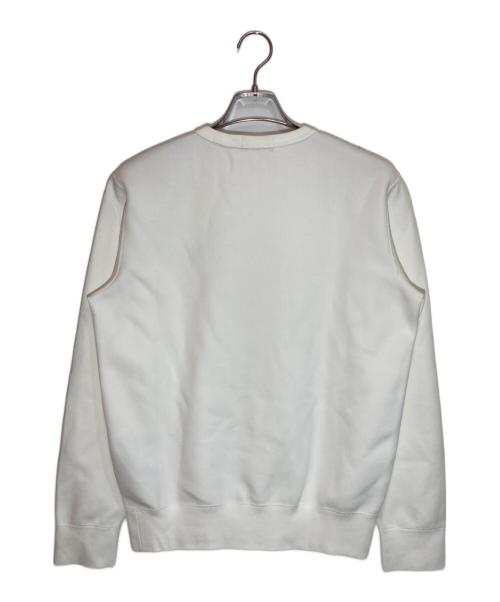 POLO RALPH LAUREN（ポロ・ラルフローレン）POLO RALPH LAUREN (ポロ・ラルフローレン) Vガゼットスウェット ホワイト サイズ:Sの古着・服飾アイテム