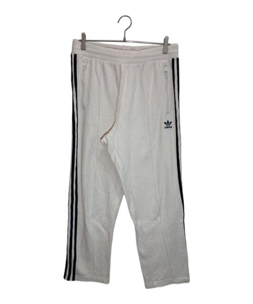 adidas（アディダス）adidas (アディダス) アディカラー クラシックス ワッフル ベッケンバウアー トラックパンツ アイボリー サイズ:XLの古着・服飾アイテム
