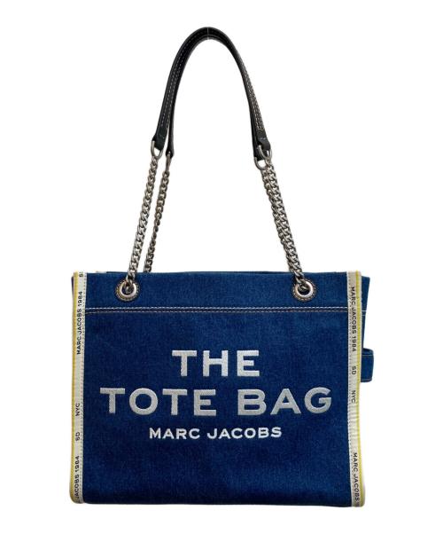 MARC JACOBS（マークジェイコブス）MARC JACOBS (マークジェイコブス) ザ デニム チェーン ミディアム トートバッグ インディゴ サイズ:-の古着・服飾アイテム