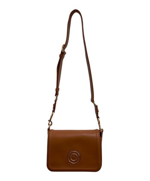 MARC JACOBS（マークジェイコブス）MARC JACOBS (マークジェイコブス) FULL FLAP LOGO SHOULDER BAG ブラウン サイズ:-の古着・服飾アイテム