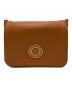 MARC JACOBS（マークジェイコブス）の古着「FULL FLAP LOGO SHOULDER BAG」｜ブラウン