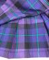 中古・古着 O'NEIL OF DUBLIN (オニールオブダブリン) チェック柄ウールラップスカート パープル サイズ:SIZE US10：6000円