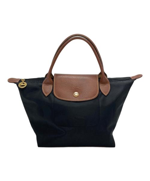 LONGCHAMP（ロンシャン）LONGCHAMP (ロンシャン) ル プリアージュ オリジナル Sトップハンドルバッグ ブラック サイズ:‐の古着・服飾アイテム