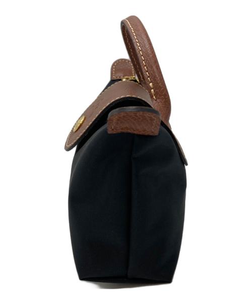 LONGCHAMP（ロンシャン）LONGCHAMP (ロンシャン) ル プリアージュ オリジナル ハンドル付きポーチ ブラック サイズ:-の古着・服飾アイテム