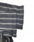 中古・古着 stussy (ステューシー) BOXY SS SHIRT STRIPE ブラック×グレー サイズ:L：8000円