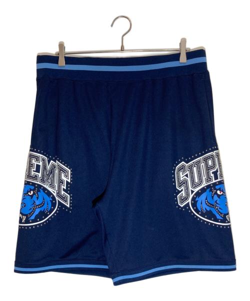 SUPREME（シュプリーム）SUPREME (シュプリーム) Studded Basketball Short ネイビー×ブルー サイズ:Ⅿの古着・服飾アイテム