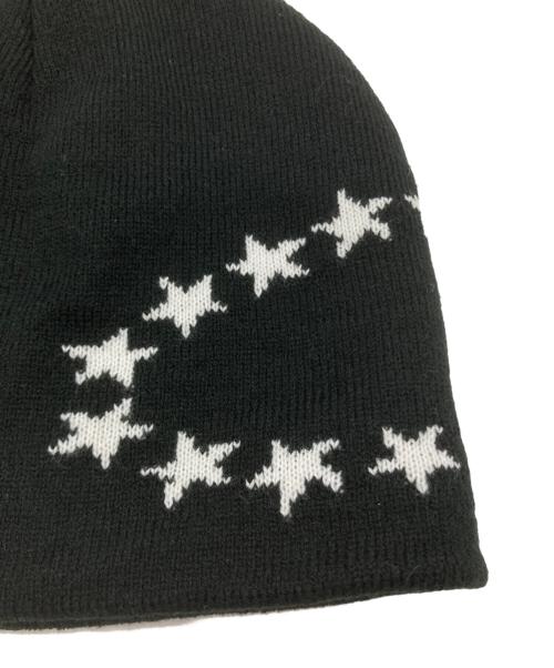 AFB（エーエフビー）AFB (エーエフビー) スターニット帽 ブラックの古着・服飾アイテム