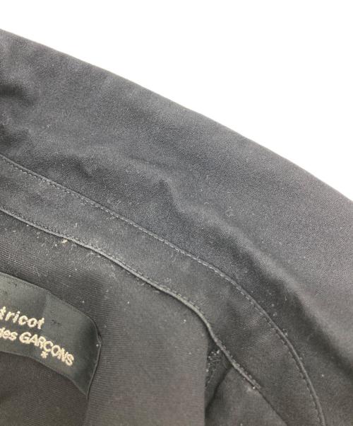 tricot COMME des GARCONS（トリココムデギャルソン）tricot COMME des GARCONS (トリココムデギャルソン) ウールフェイクシャツワンピース ネイビー サイズ:-の古着・服飾アイテム