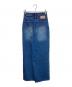 SENEE (セニー) layered wide straight denim インディゴ サイズ:Ⅿ：5000円