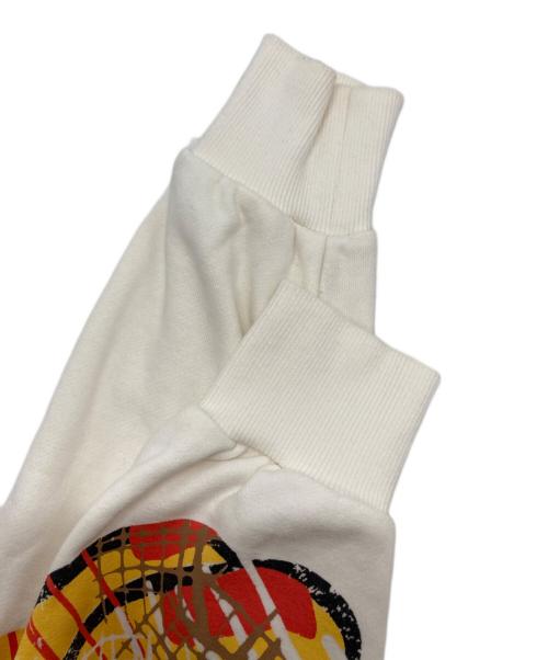 Desigual（デシグアル）Desigual (デシグアル) Disney (ディズニー) ミッキーマウス オーバーサイズフーディ ホワイト サイズ:Ⅿの古着・服飾アイテム