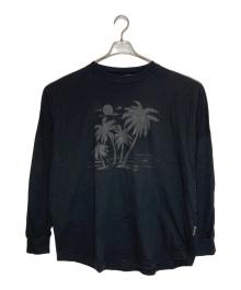Palm Angels×TEAM WANG（パーム エンジェルス×チームワン）の古着「ロングスリーブカットソー」｜ブラック