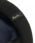 中古・古着 BORSALINO (ボルサリーノ) ウールベレー帽 ブラック：4000円