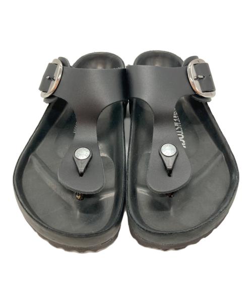 BIRKENSTOCK（ビルケンシュトック）BIRKENSTOCK (ビルケンシュトック) Gizeh Big Buckle ブラック サイズ:24cmの古着・服飾アイテム