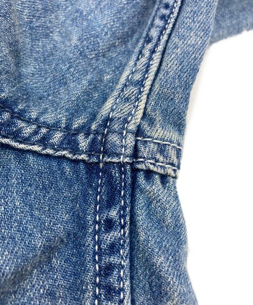 kha:ki（カーキ）kha:ki (カーキ) OVAL WIDE TROUSERS インディゴ サイズ:2の古着・服飾アイテム