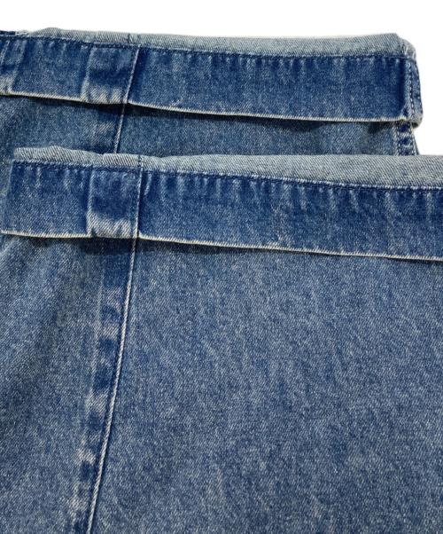 kha:ki（カーキ）kha:ki (カーキ) OVAL WIDE TROUSERS インディゴ サイズ:2の古着・服飾アイテム