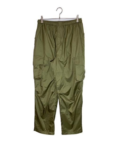 FIRST DOWN（ファーストダウン）FIRST DOWN (ファーストダウン) リップストップカーゴパンツ グリーン サイズ:Lの古着・服飾アイテム