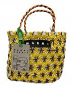 MARNIマルニ）の古着「マーケットトートバッグ」｜イエロー