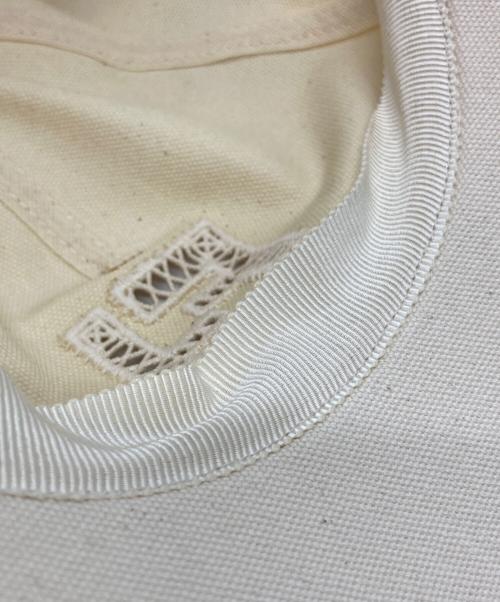FENDI（フェンディ）FENDI (フェンディ) ロゴベースボールキャップ アイボリー サイズ:58の古着・服飾アイテム