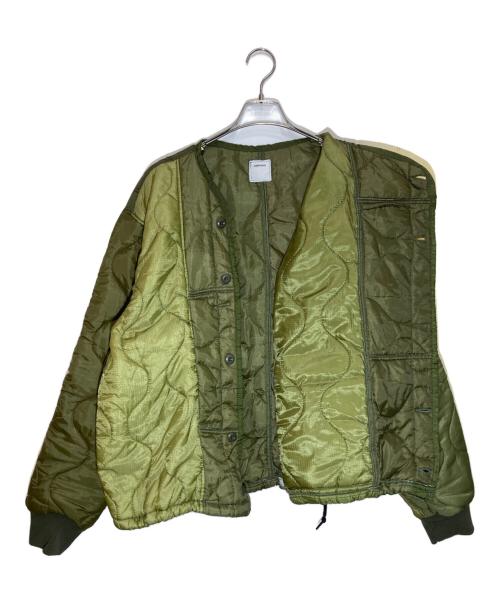 oddment（オッドメント）oddment (オッドメント) キルティングライナージャケット グリーン サイズ:SIZE Freeの古着・服飾アイテム