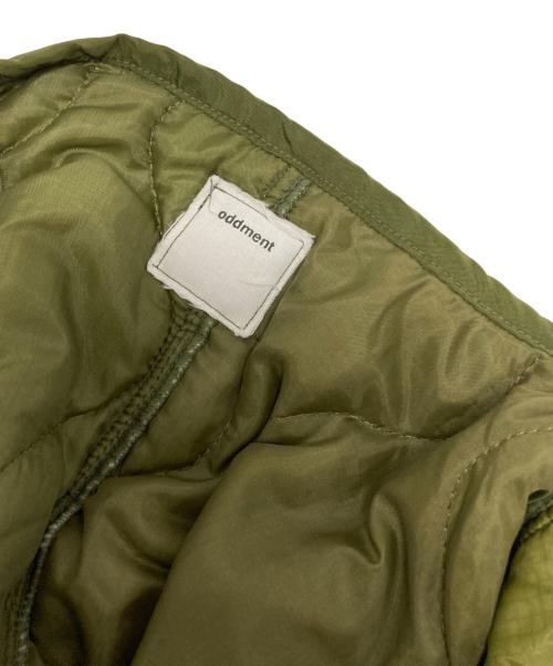 oddment（オッドメント）oddment (オッドメント) キルティングライナージャケット グリーン サイズ:SIZE Freeの古着・服飾アイテム