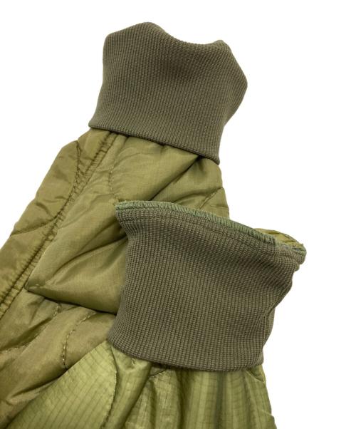 oddment（オッドメント）oddment (オッドメント) キルティングライナージャケット グリーン サイズ:SIZE Freeの古着・服飾アイテム