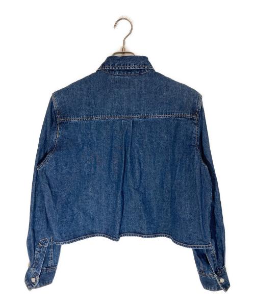 Spick and Span（スピック＆スパン）Spick and Span (スピック＆スパン) ショートデニムシャツ ブルー サイズ:SIZE Freeの古着・服飾アイテム
