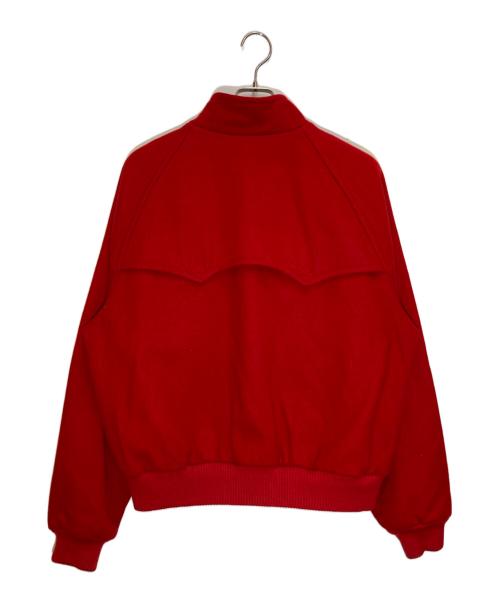 POLO RALPH LAUREN（ポロ・ラルフローレン）POLO RALPH LAUREN (ポロ・ラルフローレン) ウールハリントンジャケット レッド サイズ:Lの古着・服飾アイテム