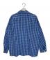 BEAMS PLUS (ビームスプラス) マドラス ープンカラーシャツ ブルー サイズ:L：4000円