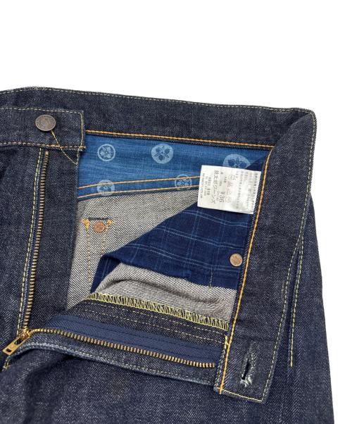 MOMOTARO JEANS（桃太郎ジーンズ）MOMOTARO JEANS (桃太郎ジーンズ) 銅丹レーベル 14.7oz特濃デニムタイトストレート インディゴ サイズ:SIZE 91cm (W36)の古着・服飾アイテム