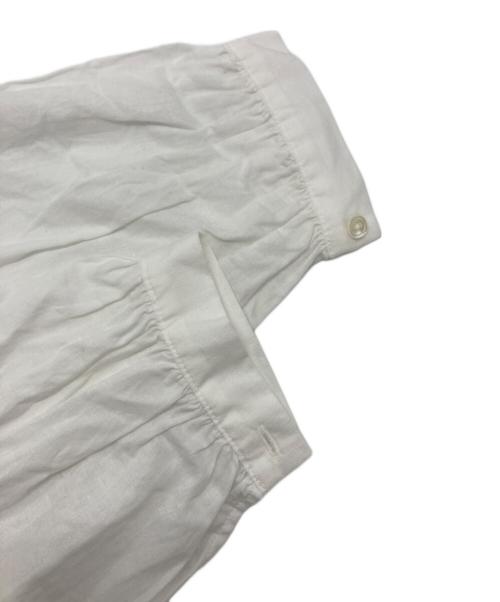 journal standard luxe（ジャーナルスタンダード ラックス）JOURNAL STANDARD LUXE (ジャーナルスタンダード ラックス) CLワッシャーフリルブラウス ホワイト サイズ:SIZE Freeの古着・服飾アイテム