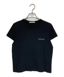 ALEXANDER WANG（アレキサンダー・ワン）の古着「ロゴプリントTシャツ」｜ブラック