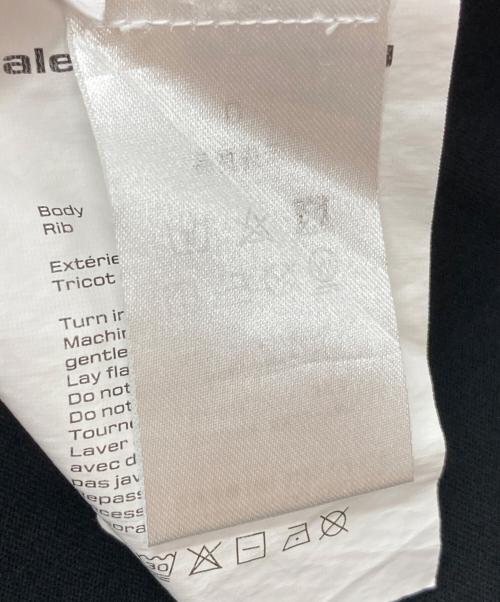 ALEXANDER WANG（アレキサンダー・ワン）ALEXANDER WANG (アレキサンダー・ワン) ロゴプリントTシャツ ブラック サイズ:XSの古着・服飾アイテム
