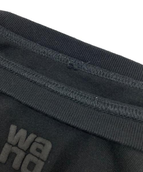 ALEXANDER WANG（アレキサンダー・ワン）ALEXANDER WANG (アレキサンダー・ワン) wangロゴTシャツ ブラック サイズ:XSの古着・服飾アイテム