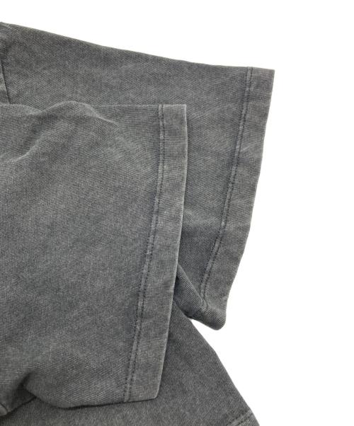 ALEXANDER WANG（アレキサンダー・ワン）ALEXANDER WANG (アレキサンダー・ワン) ロゴプリントクロップドTシャツ グレー サイズ:XSの古着・服飾アイテム
