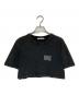 ALEXANDER WANG（アレキサンダー・ワン）の古着「ロゴプリントクロップドTシャツ」｜グレー