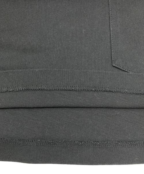 ALEXANDER WANG（アレキサンダー・ワン）ALEXANDER WANG (アレキサンダー・ワン) ハイツイストクロップドTシャツ ブラック サイズ:XSの古着・服飾アイテム