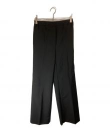Acne studios（アクネ ストゥディオズ）の古着「ウールモヘアトラウザーズ」｜ブラック