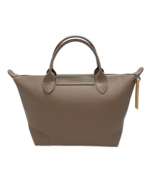 LONGCHAMP（ロンシャン）LONGCHAMP (ロンシャン) ルプリアージュ シティ トップハンドルバッグ ベージュ サイズ:-の古着・服飾アイテム