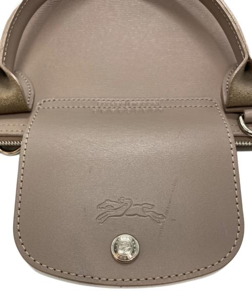 LONGCHAMP（ロンシャン）LONGCHAMP (ロンシャン) ルプリアージュ シティ トップハンドルバッグ ベージュ サイズ:-の古着・服飾アイテム