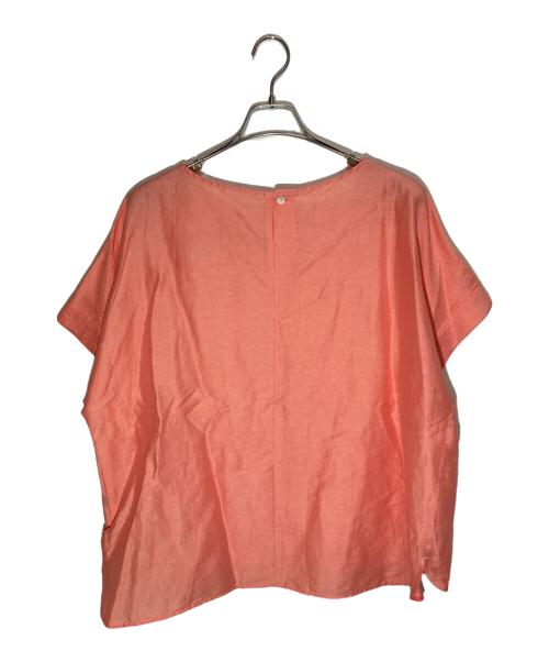 UNTITLED（アンタイトル）UNTITLED (アンタイトル) リネン混ブラウス ピンク サイズ:44の古着・服飾アイテム