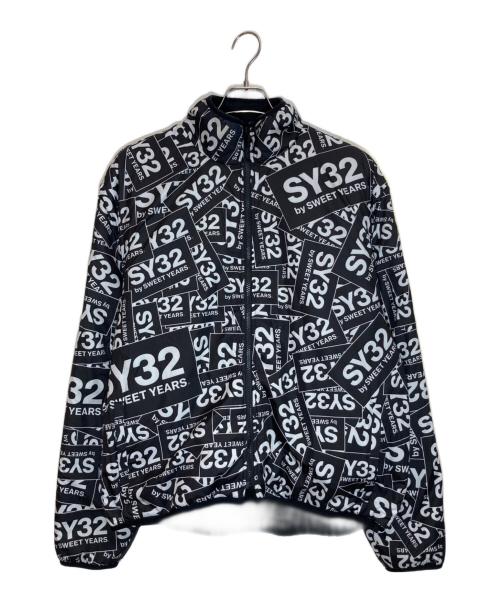 sy32 by sweet years（エスワイサーティトゥバイスィートイヤーズ）SY32 by SWEET YEARS (エスワイサーティトゥバイスィートイヤーズ) POLARTEC REVERSIBLE BR ブラック サイズ:XLの古着・服飾アイテム