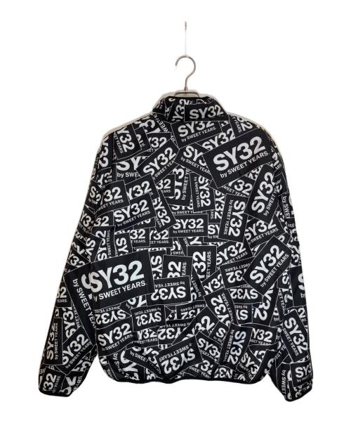 sy32 by sweet years（エスワイサーティトゥバイスィートイヤーズ）SY32 by SWEET YEARS (エスワイサーティトゥバイスィートイヤーズ) POLARTEC REVERSIBLE BR ブラック サイズ:XLの古着・服飾アイテム